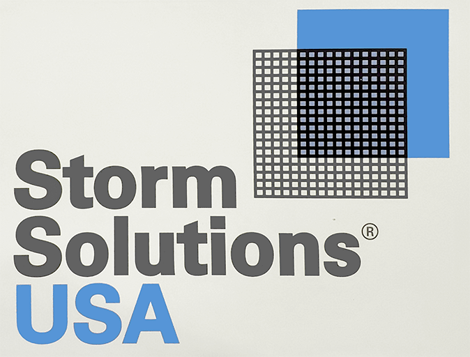 Examples of the fixed solar screens by Storm Solutions USA.